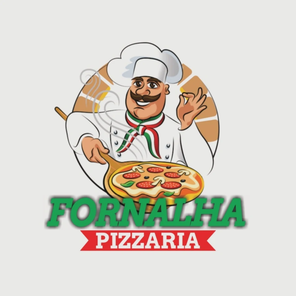 Logo de Pizzaria fornalha